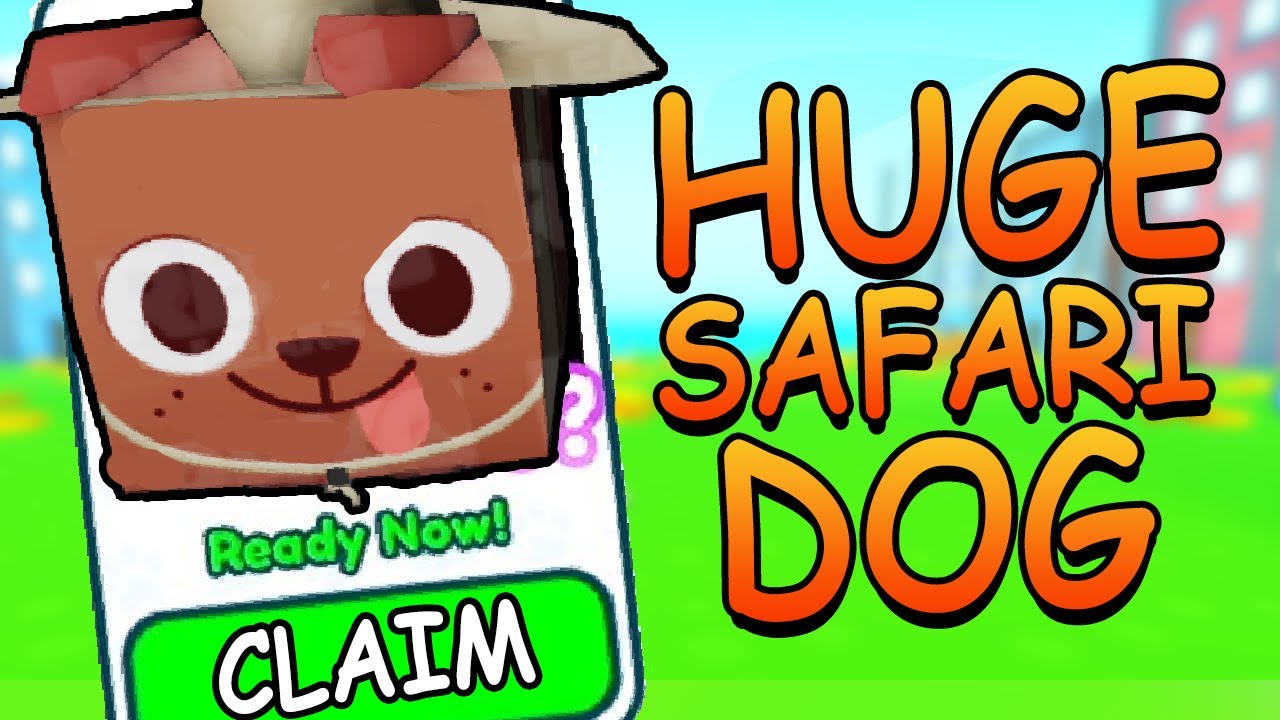 safari dog pet simulator x