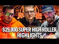$25k Super High Roller hello_totti | Jason Koon | iambest2 | Seth Davis Final Table Poker Highlights