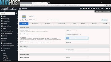 Installing EPESI with Softaculous in cPanel