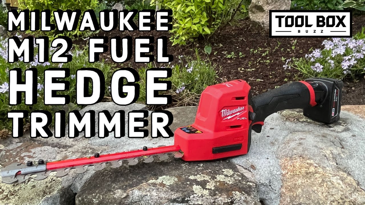 Milwaukee M 12 fuel hedge trimmer YouTube