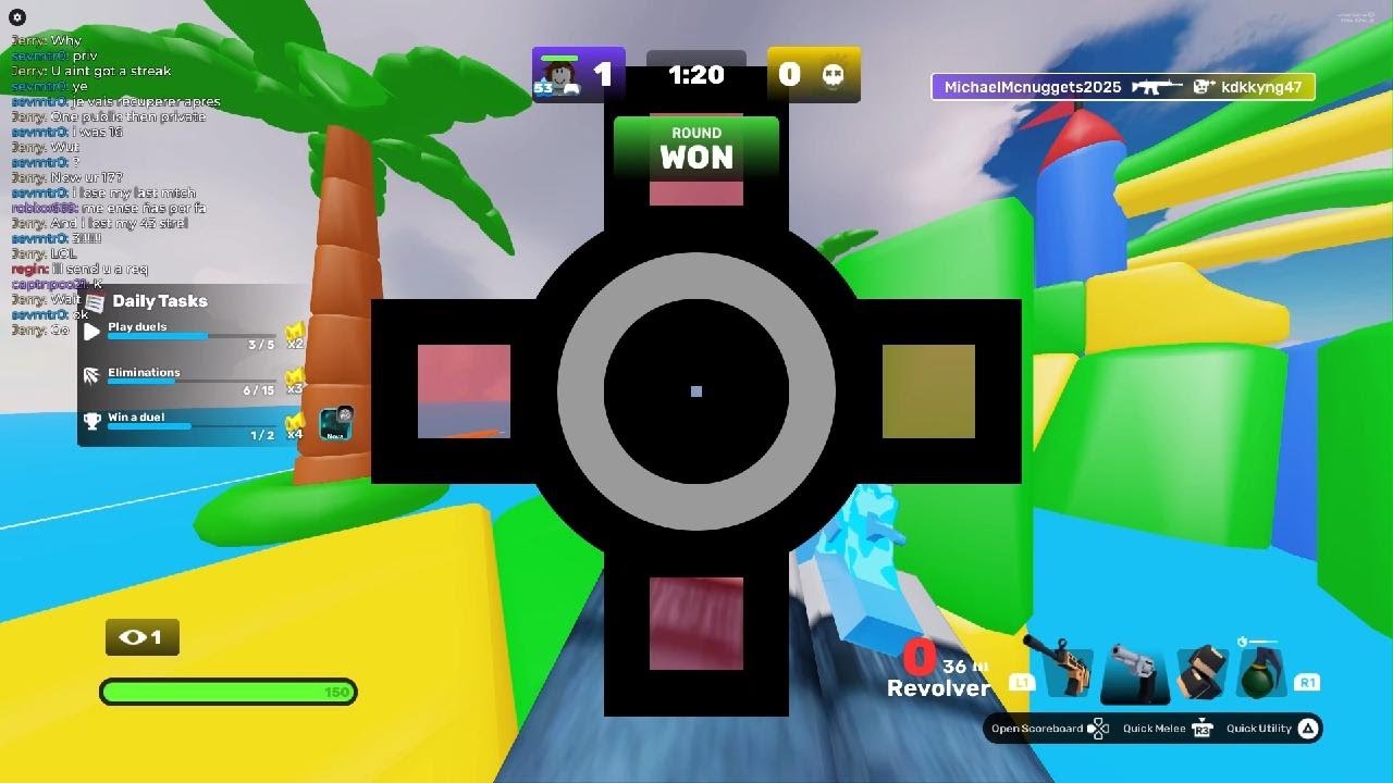 The best crosshair in Roblox Rivals - YouTube