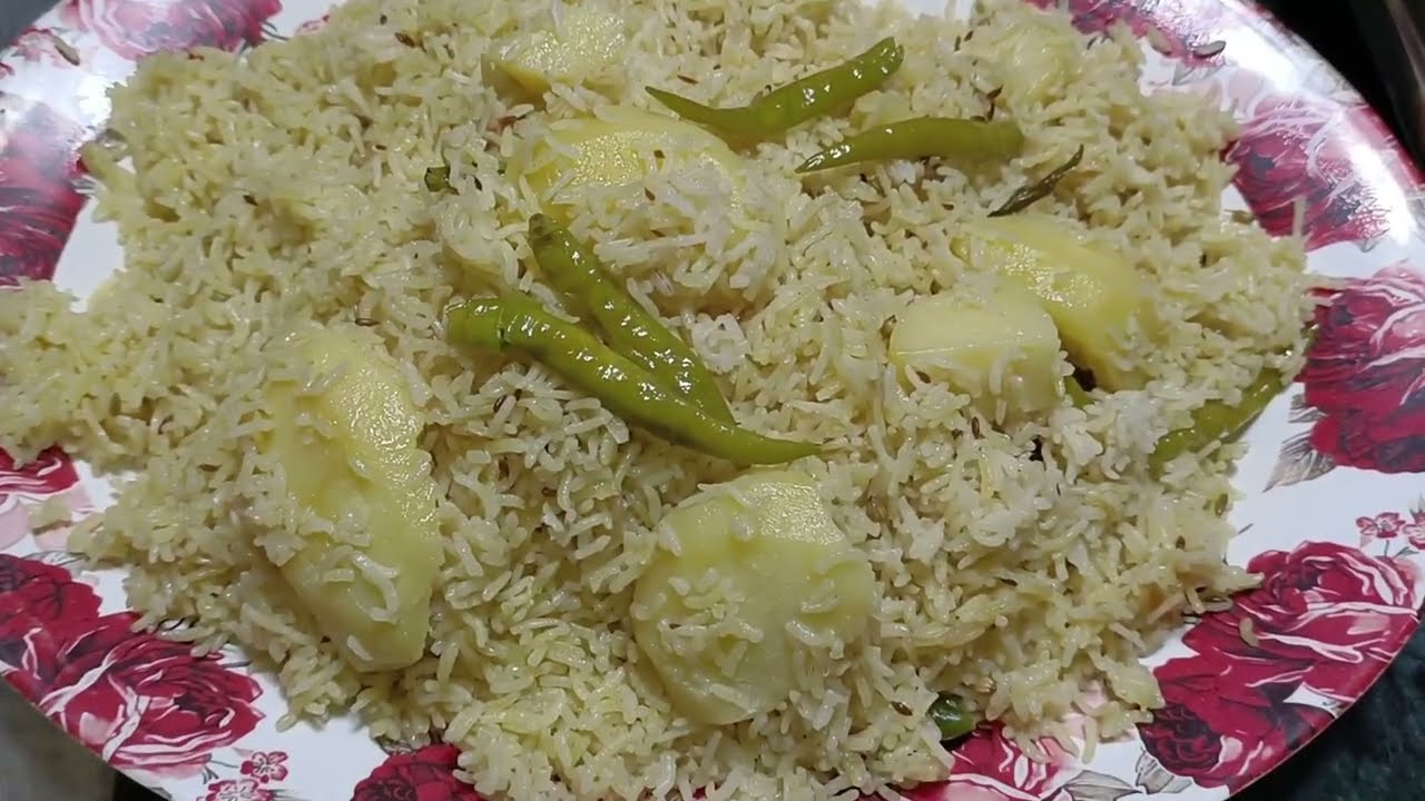 Chatpati Aloo ki Tahari Recipe 😋