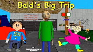 Baldi's Big Trip (prototype version) - Baldi's Basics Fangame