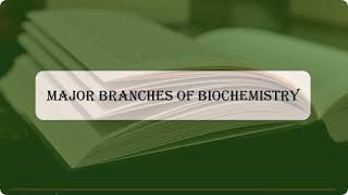 Introduction to Biochemistry | Scope, Branches & Importance | Fundamentals of Biochemistry Lecture 1