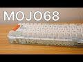 MOJO68 Plastic "Off-White" Keyboard Review! UNIQUE WITH A TON OF FEATURES!