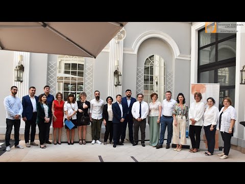 შეხვედრა დონორი ორგანიზაციების წარმომადგენლებთან/A meeting with international donor organizations