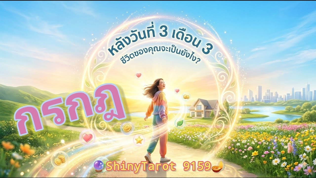 ราศีกรกฎ🕉หลังวันที่ 3 เดือน 3 ชีวิตคุณจะเป็นยังไง? 🔮@ShinyTarot9159 🪔