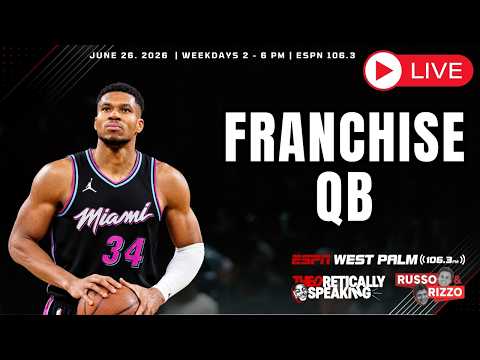 GIANNIS IS THE HEAT'S FRANCHISE QB | ESPN 106.3FM | 6-26-26