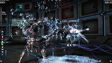 Mortal Kombat X Raiden (Thunder God) 2-Bar 50% Mid-screen and 54% Corner Combos