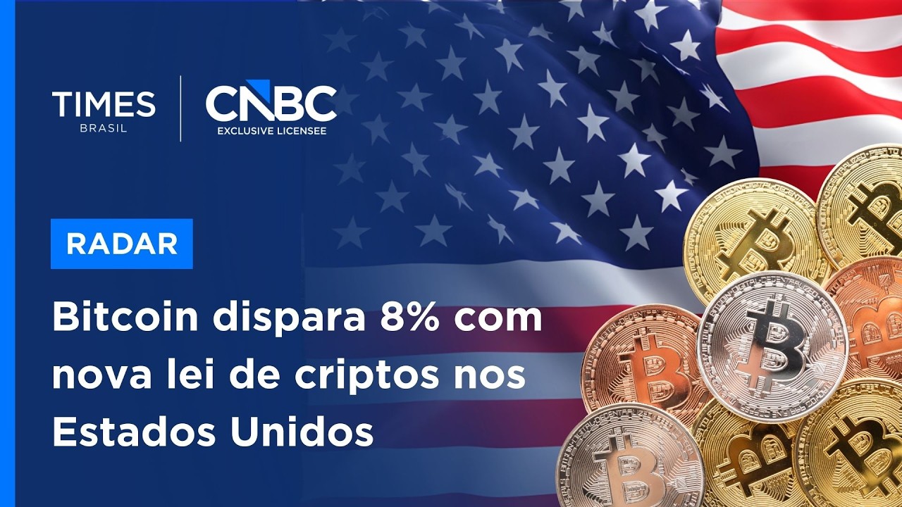 Bitcoin sobe 8% e supera US$ 73 mil impulsionado por avanço regulatório nos EUA