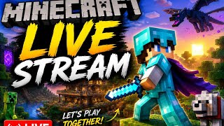🔥 Minecraft LIVE Survival SMP🔴 | Dangerous Adventure Begins!