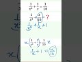 Math Hacks: Simplification Shortcut! #shorts #math #algebra #simplification