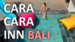 REVIEW HOTEL MURAH MERIAH DEKAT PANTAI KUTA | CARA CARA INN | BALI | 2025 #caracarainn #bali