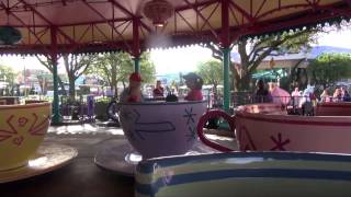 Mad Tea Party at The Magic Kingdom Walt Disney World - HDThrillSeeker