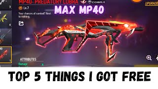 TOP 5 PAID THINGS I GOT FREE 🤑😍 | THANKS YOU SO MUCH ❤️