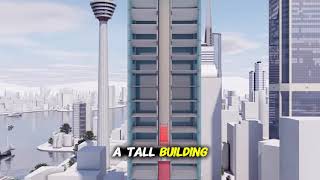 What Really Happens Inside an Elevator Shaft at High Speed? #elevator  #highriseengineering