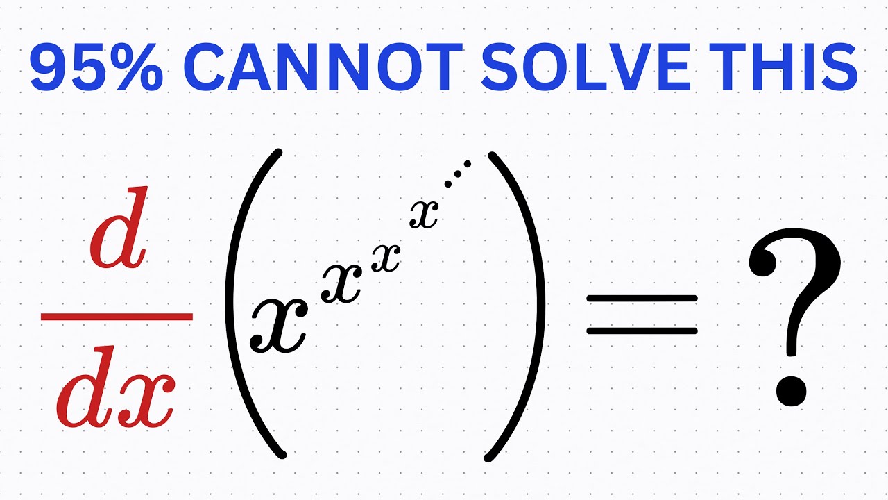 Производная бесконечной степени x