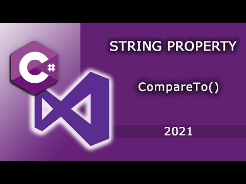 How to use CompareTo() function in Csharp. C# Tutorial for beginners