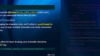 How To Change The Color Of Drawable Inside An Item In Android