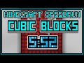 Minecraft Speedrun / Cubic Blocks / PB of 5:52