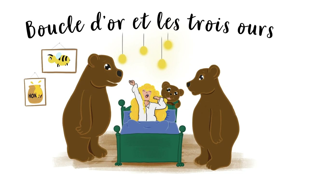 Comptine d'enfance pour dormir : Boucle d'Or et les trois ours - YouTube