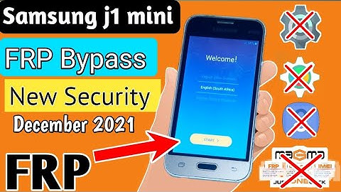 Samsung J1 Mini Bypass Frp Lock Fix Youtube Update Error Talkback Method Fail/No Pc Dcember 2021