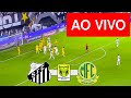 Santos x Mirassol AO VIVO - Campeonato Brasileiro 2025