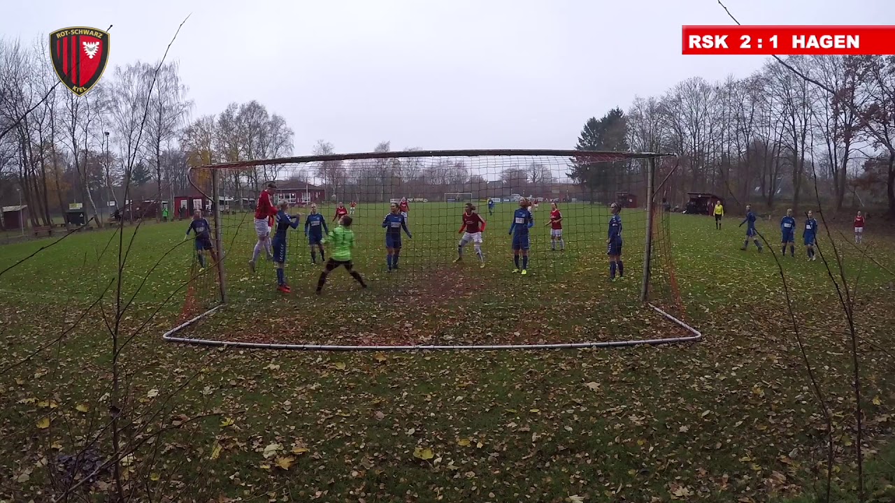 12. Spieltag, Oberliga SH: SSG Rot-Schwarz Kiel - SSC Hagen Ahrensburg (24.11.2019)