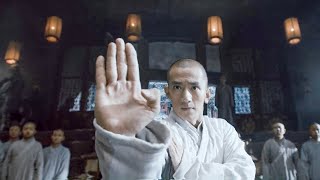Evil monks bully Shaolin Abbot, Monk no longer hides his Power, kills him in 1 move#actionmovies