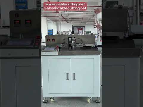 Automatic Wire Cutting, Stripping, Twisting and Tin Soldering Machine