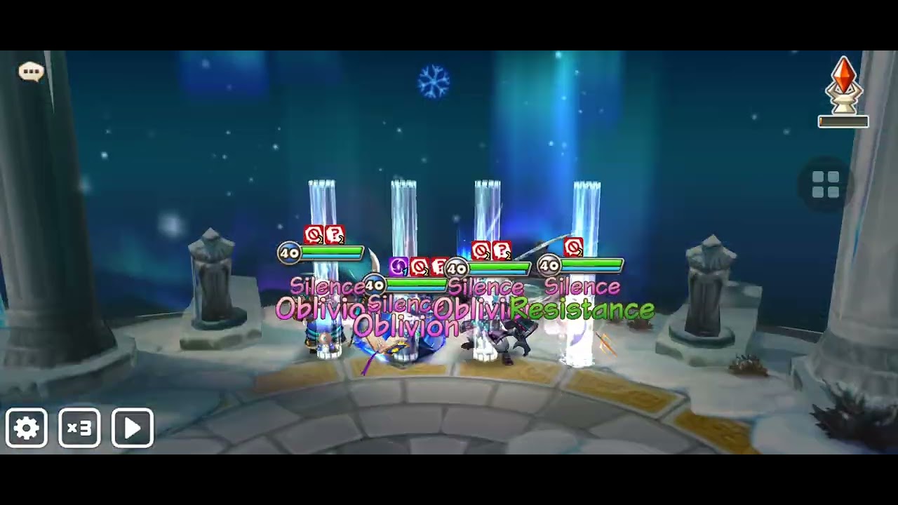 Summoners War Isis(Light Desert Queen) AO test