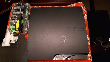 How to change the disk drive in a Playstation 3