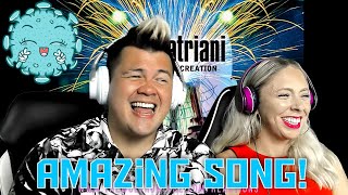 COUPLE REACTS to &quot;Joe Satriani - Clouds Race Across the Sky&quot; THE WOLF HUNTERZ Jon and Dolly