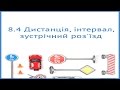 Дистанція інтервал, зустрічний роз`їзд