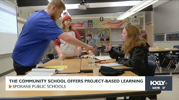 The Community School in Spokane focuses on hands-on experience for students