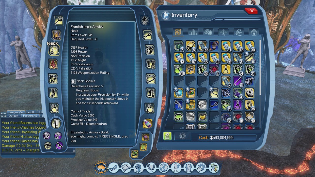 DCUO | Electric Precision DPS Loadout - YouTube