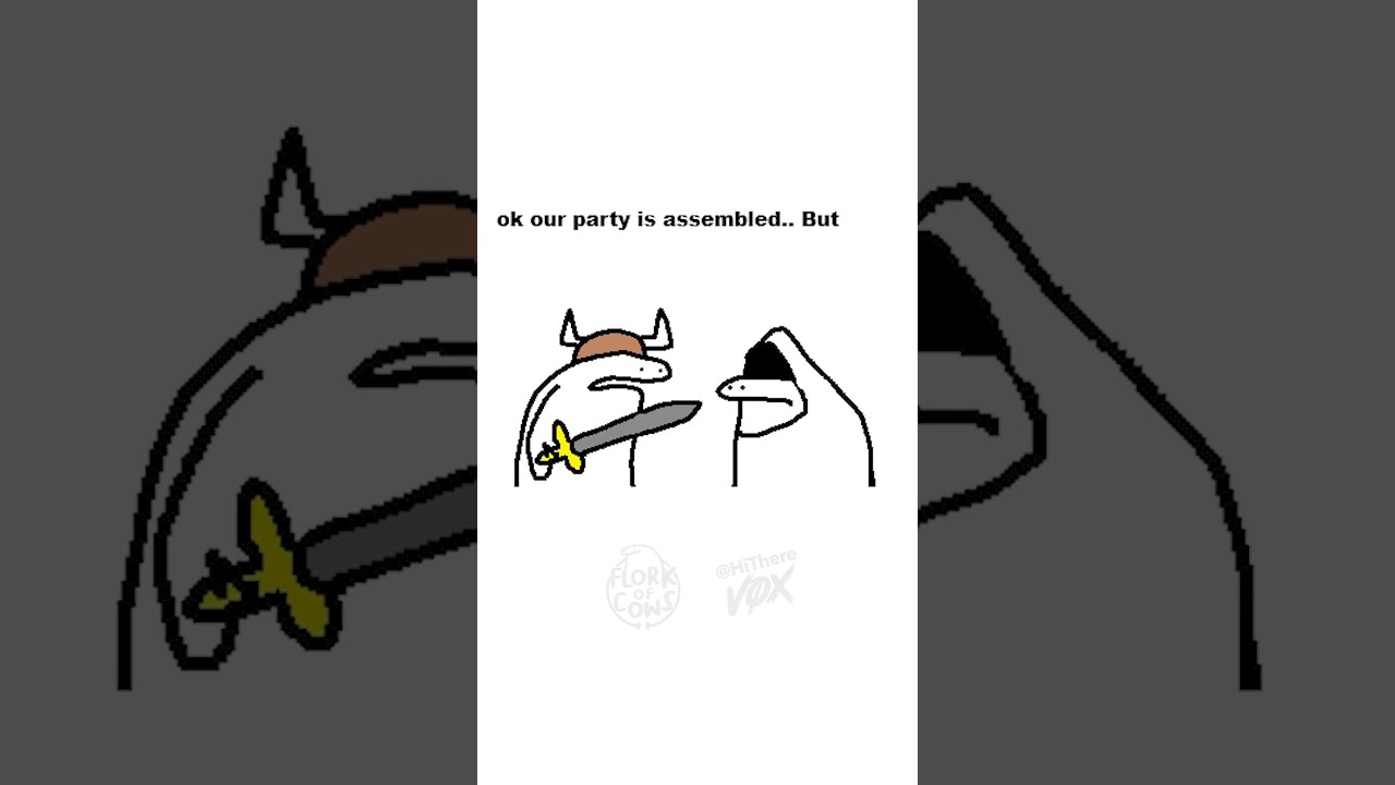 Flork Of Cows Angry