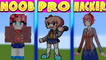 Minecraft Pixel Battle NOOB vs PRO vs HACKER FNF Sayori