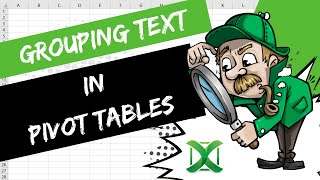 Excel - How to Group text in Pivot Table | Excel Tips 123