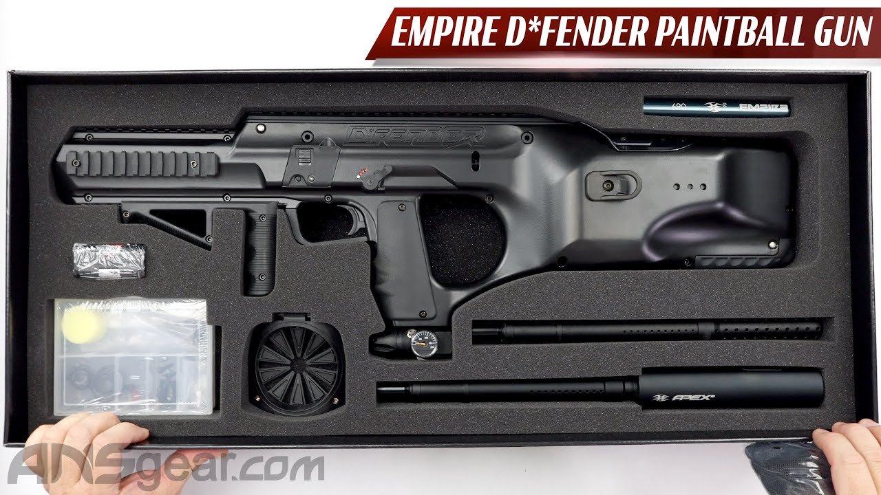 Empire Battle Tested D*Fender Paintball Gun Review YouTube