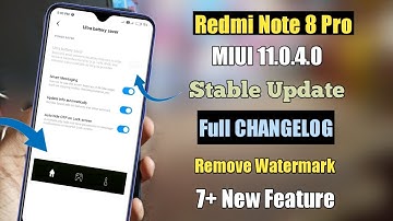 Redmi Note 8 Pro MIUI 11.0.4.0 New Stable Update Full Changelog | Redmi Note 8 Pro New Update