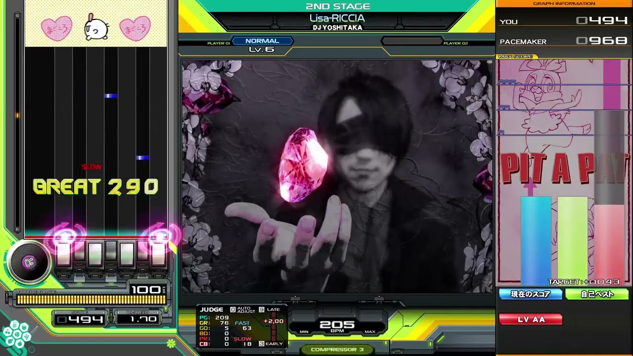 beatmania IIDX 33 Sparkle Shower】Lisa-RICCIA / DJ YOSHITAKA【SP