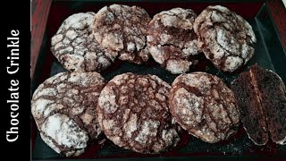 Fudgy And Chewy Chocolate Crinkle Cookies By Cook First