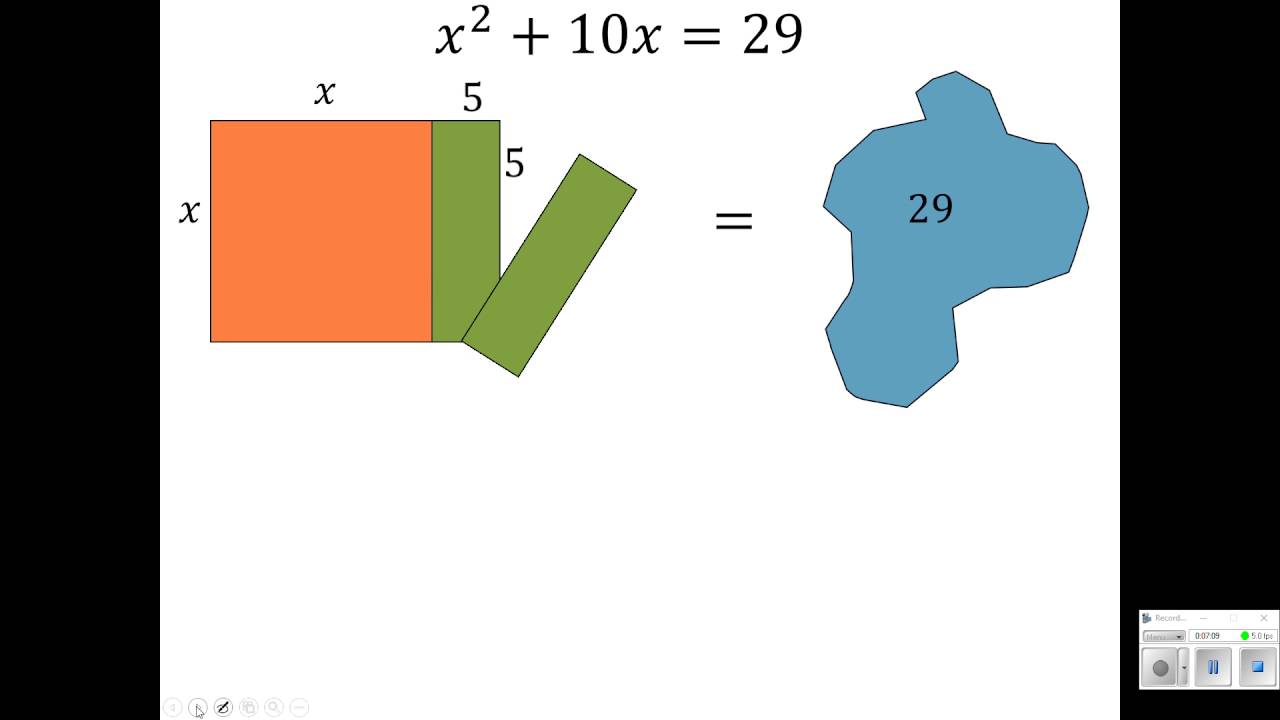 Algebra 2: Section 3.3 - Completing the Square - YouTube