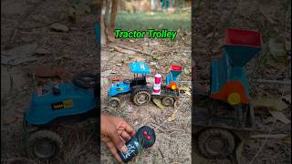Unboxing HMT 5911 Tractor Trolley Non Diecast Model Testing & Mixer, Flour Mill Machine Review 🚜🔥