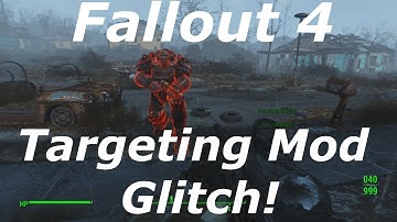 Fallout 4 Targeting Mod Glitch / Exploit! Targeting Mod Without Power Armor! (Fallout 4 Glitches)