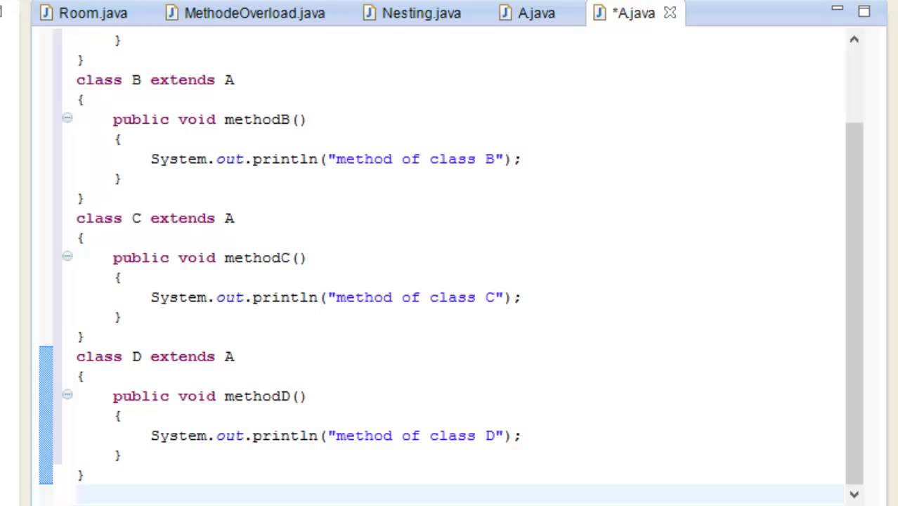 How to write java programming