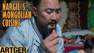 Nargie's Mongolian Cuisine: KHAILMAG & GHEE (Most Valuable Food In Mongolia)