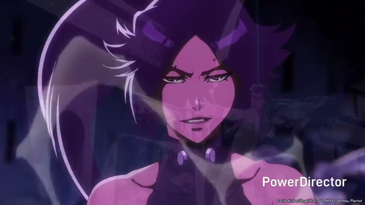 Yoruichi being a beast in Bleach TYBW against Askin