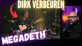 Drummer Reacts : MEGADETH Drummer Dirk Verbeuren Hears Mr. BrightSide For The First Time